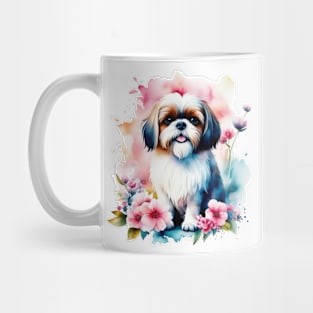 Shih Tzu - Cute Dog watercolor Mug